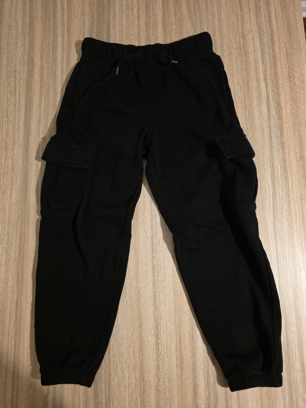 Boys Old Navy Black Kids Cargo Joggers Size M8
